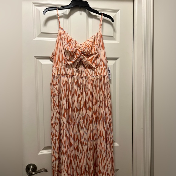 NWT Nine West Petite high low cut out dress. XXL. - Picture 1 of 9